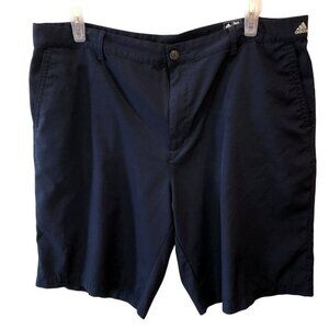 Adidas Mens Size 40 Navy Blue Adizero Flat Front Pockets Casual Golf Shorts